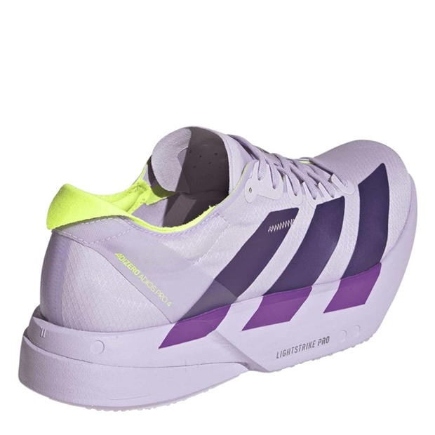 Purple/Green - adidas - Women's Adios Pro 4 Road Running Shoes