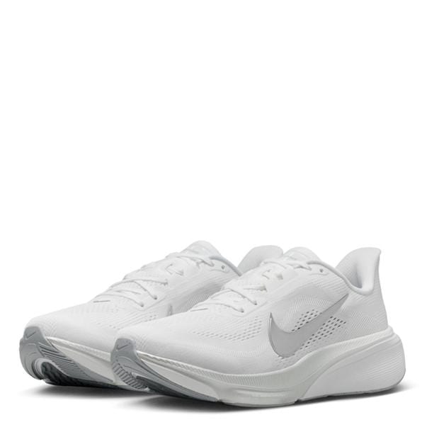 White/Wolf Grey - Nike - Nike Pegasus 42 Womens Everyday Running Shoes