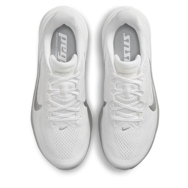 White/Wolf Grey - Nike - Nike Pegasus 42 Womens Everyday Running Shoes