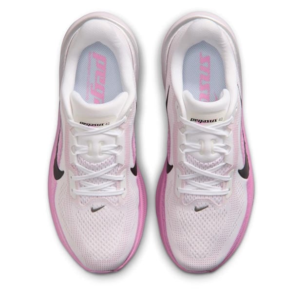 White/Black - Nike - Nike Pegasus 42 Womens Everyday Running Shoes