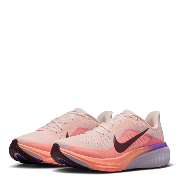 Chalk/Violet - Nike - Nike Pegasus 42 Womens Everyday Running Shoes
