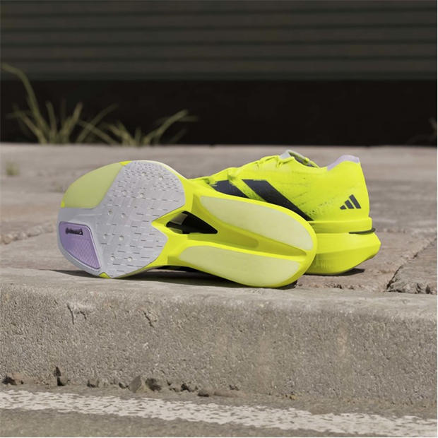 Solar Yellow - adidas - Unisex Prime X3 Strung Road Running Shoes