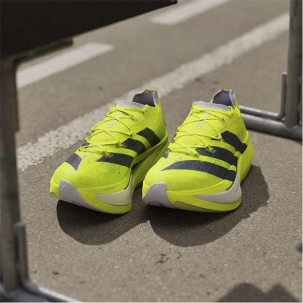Solar Yellow - adidas - Unisex Prime X3 Strung Road Running Shoes