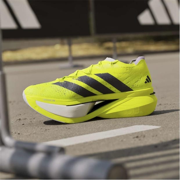 Solar Yellow - adidas - Unisex Prime X3 Strung Road Running Shoes