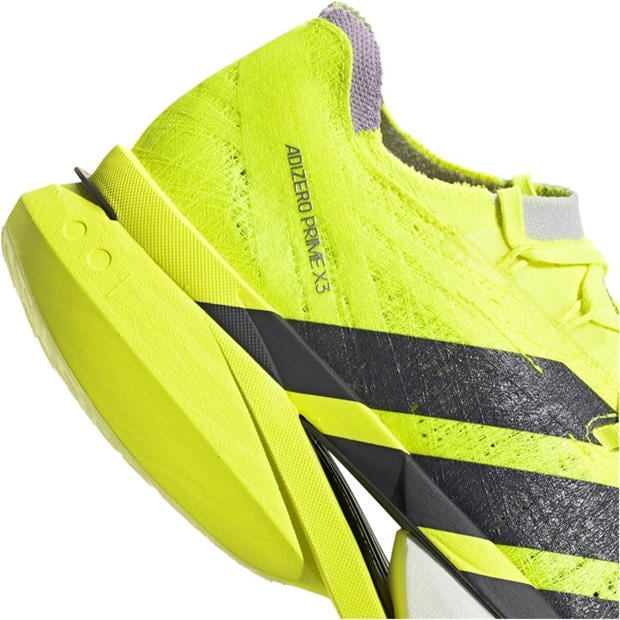 Solar Yellow - adidas - Unisex Prime X3 Strung Road Running Shoes