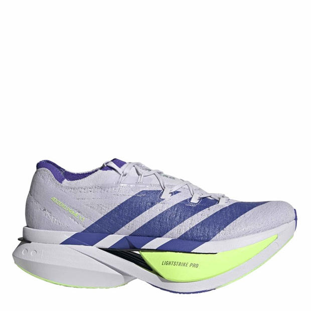 Purple/Green - adidas - Unisex Prime X3 Strung Road Running Shoes
