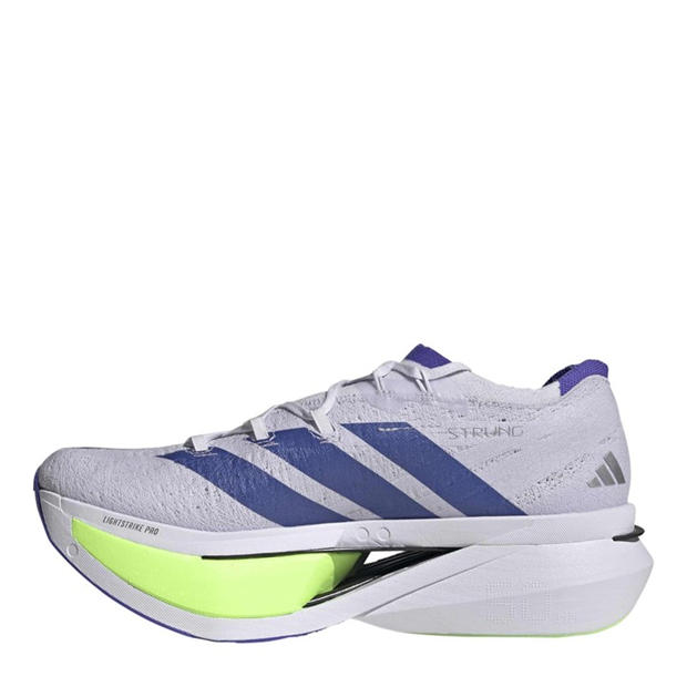 Purple/Green - adidas - Unisex Prime X3 Strung Road Running Shoes