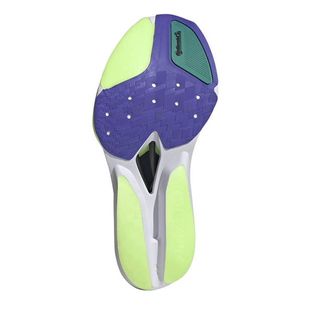 Purple/Green - adidas - Unisex Prime X3 Strung Road Running Shoes