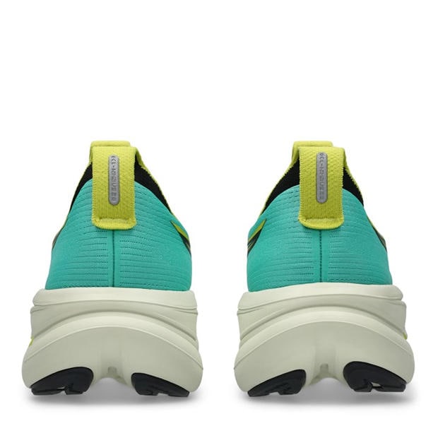 Green/Black - Asics - Gel-Nimbus 28 Tr Road Running Shoes Mens