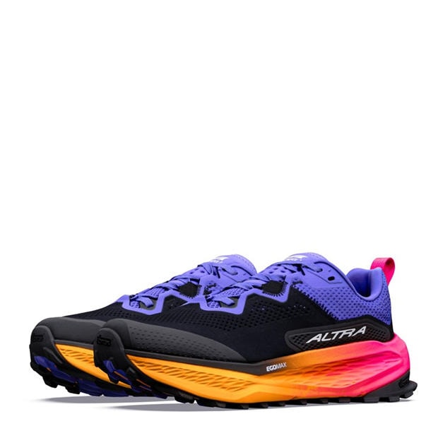 Black/Purple - Altra - Women's Olympus 7 Trail Running Shoes
