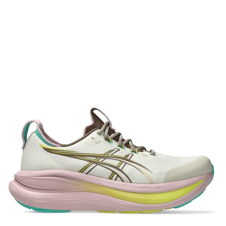 Asics Women's Beige Gel-Nimbus 28 Tr Road Running Shoes in Size 7, Sports Direct