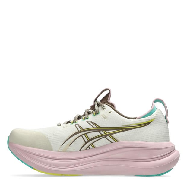 Dust/Clay - Asics - Gel-Nimbus 28 Tr Road Running Shoes Womens
