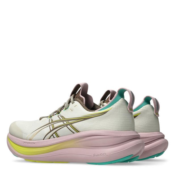 Dust/Clay - Asics - Gel-Nimbus 28 Tr Road Running Shoes Womens
