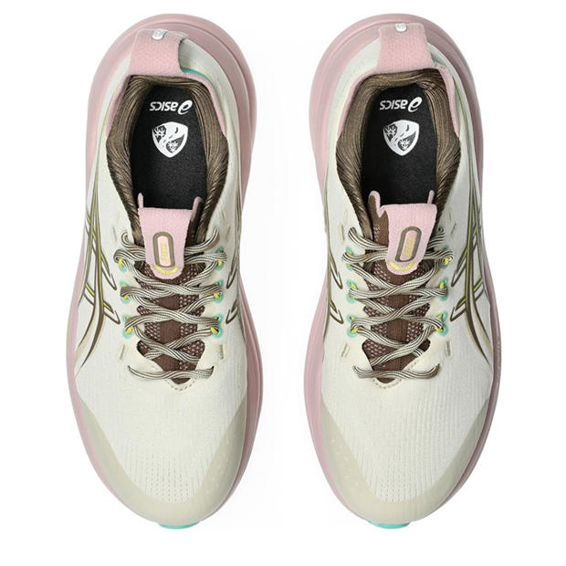 Dust/Clay - Asics - Gel-Nimbus 28 Tr Road Running Shoes Womens