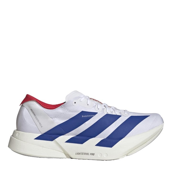 Adidas Men's White Adizero Adios Pro 4 Shoes in Size 9, Sports Direct