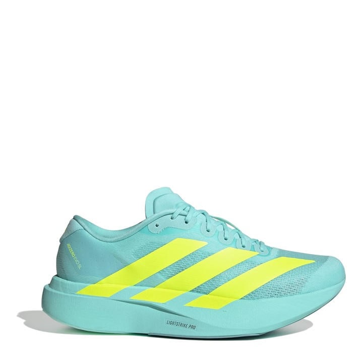 Adidas Men's Green Adizero Evo Sl Shoes in Size 7, Sports Direct
