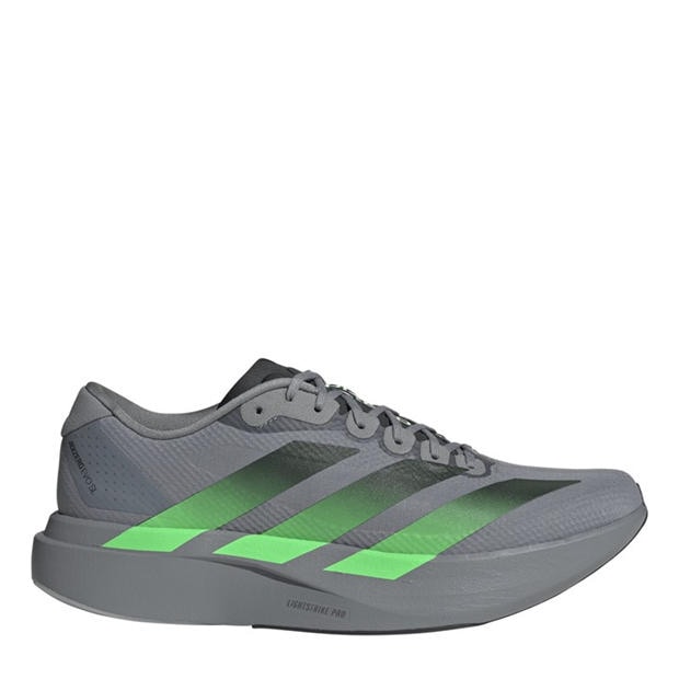 Grey/Green - adidas - Adizero EVO SL Shoes Mens