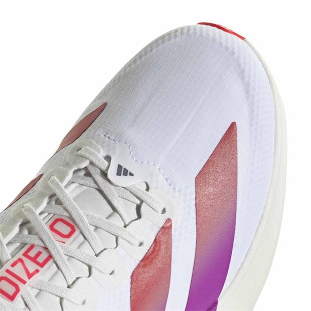 White/Lucid Red - adidas - Adizero EVO SL Shoes Mens