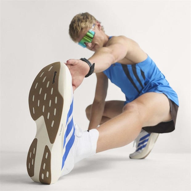 White/Royal Blu - adidas - Adizero EVO SL Shoes Mens