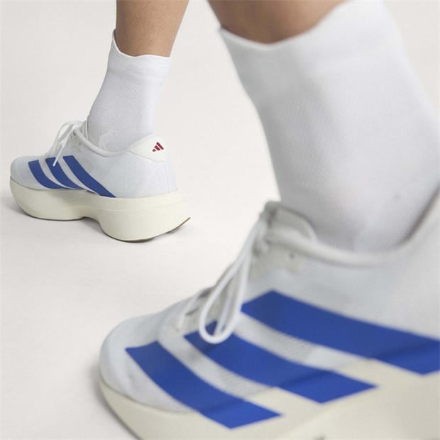 White/Royal Blu - adidas - Adizero EVO SL Shoes Mens