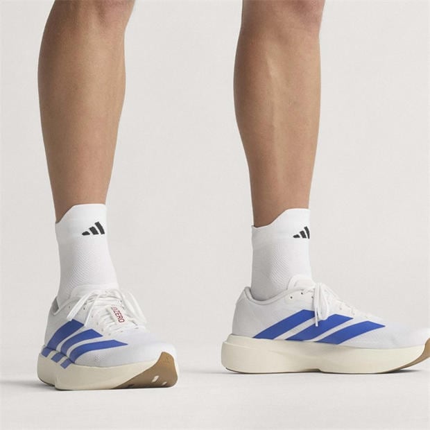 White/Royal Blu - adidas - Adizero EVO SL Shoes Mens