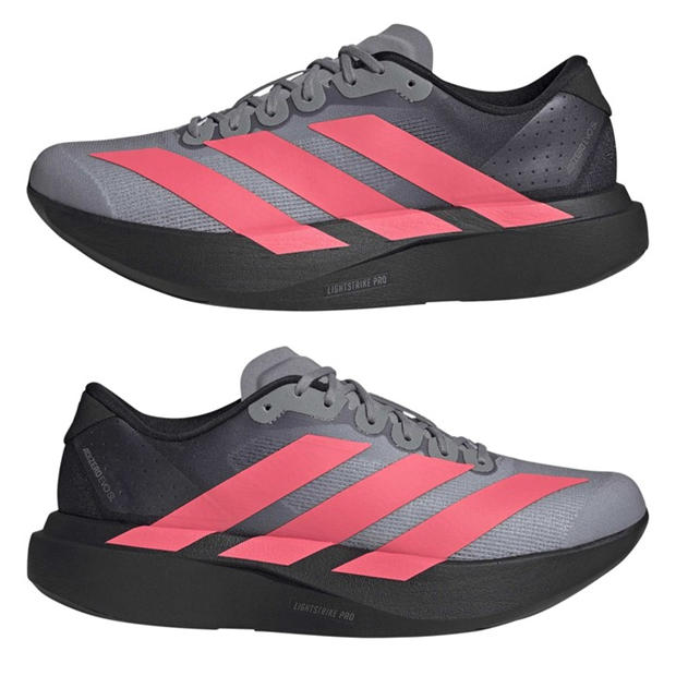 Black/Turbo - adidas - Adizero EVO SL Shoes Mens