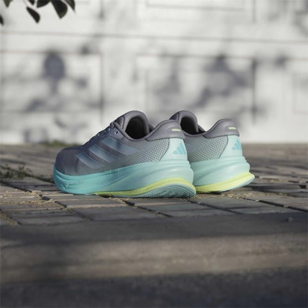 Grey/Aqua - adidas - Supernova Rise 2 Womens Running Shoes