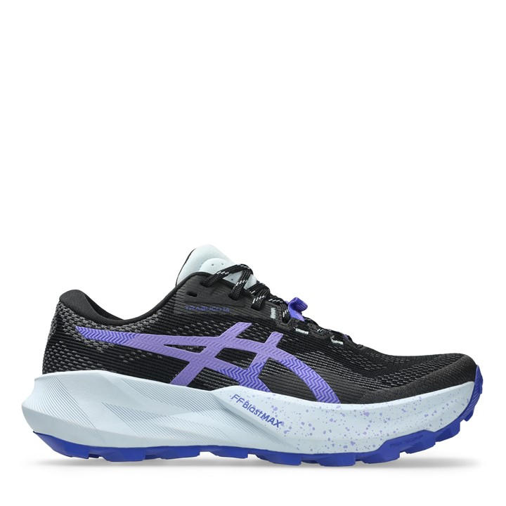 Asics Women's Black Trabuco 14 Trail Running Shoes in Size 6, Sports Direct
