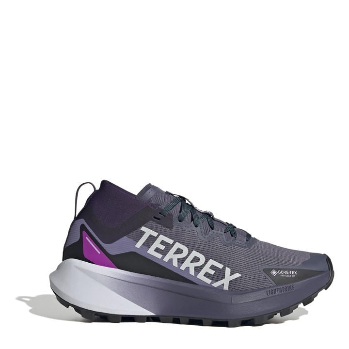 Adidas Women's Purple Terrex Agravic Gtx Trail Running Shoes in Size 6, Sports Direct