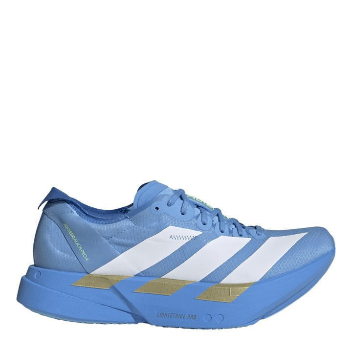Adidas Women's White Adizero Adios Pro  in Size 4, Sports Direct