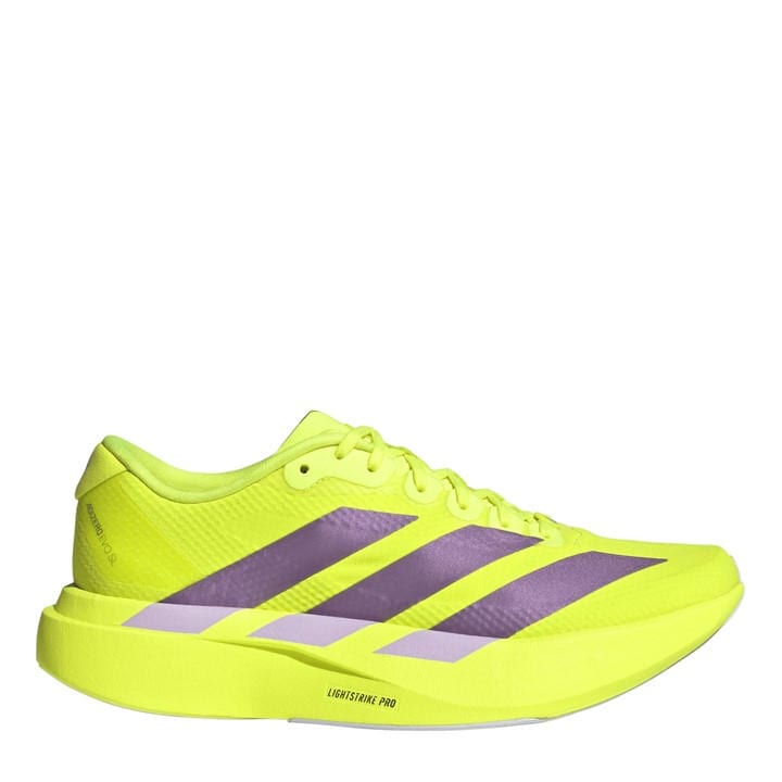 Adidas Women's Yellow Adizero Evo Sl in Size 7, Sports Direct