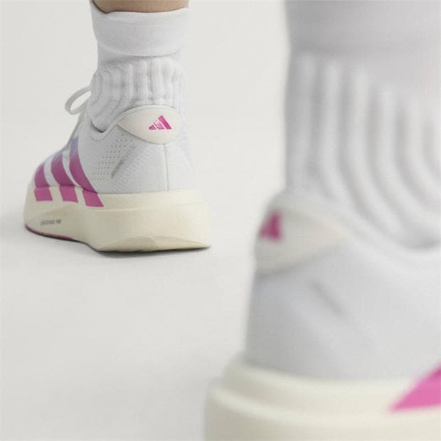 White/Fuchsia - adidas - Adizero EVO SL Womens