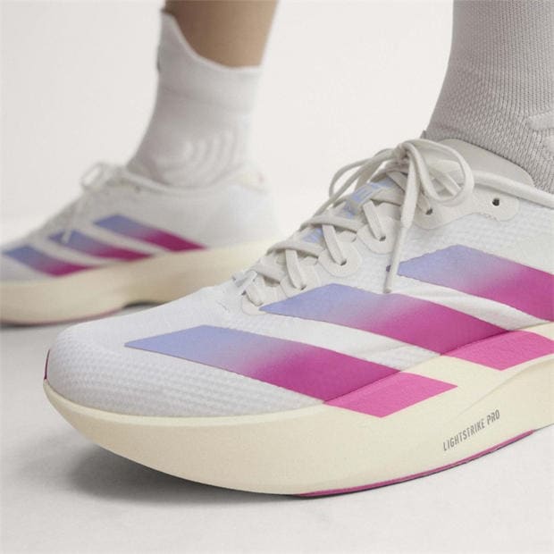 White/Fuchsia - adidas - Adizero EVO SL Womens