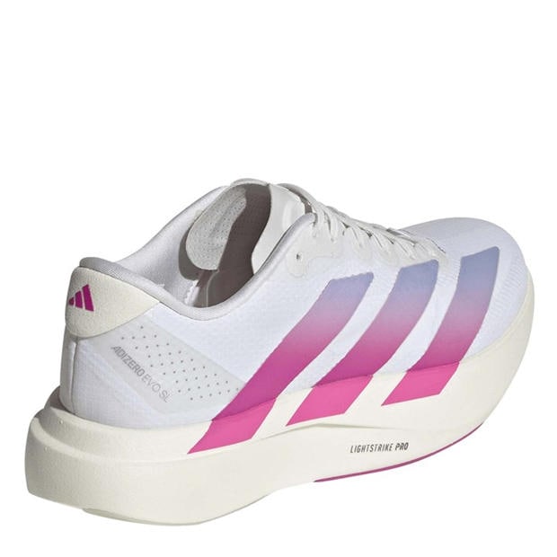 White/Fuchsia - adidas - Adizero EVO SL Womens