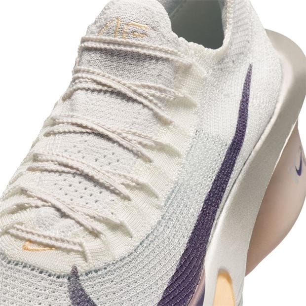 Platinum/Purple - Nike - ZoomX Alphafly 3 Mens Running Shoes
