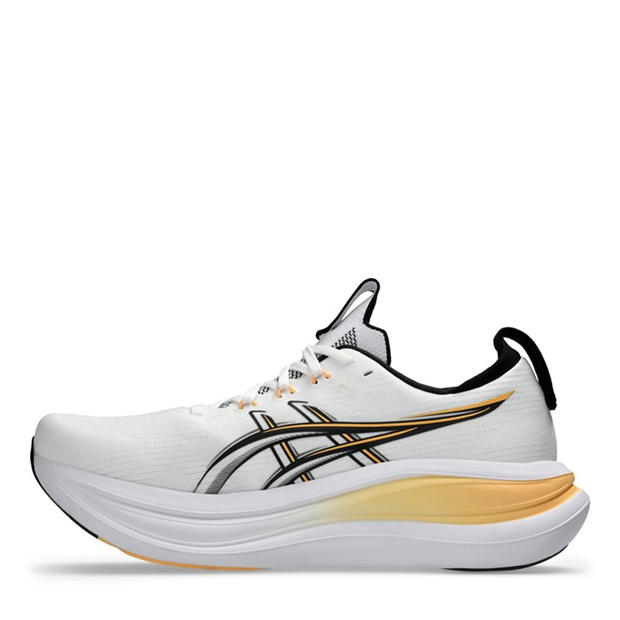 White/Orange - Asics - GEL-Nimbus 28 Mens Running Shoes