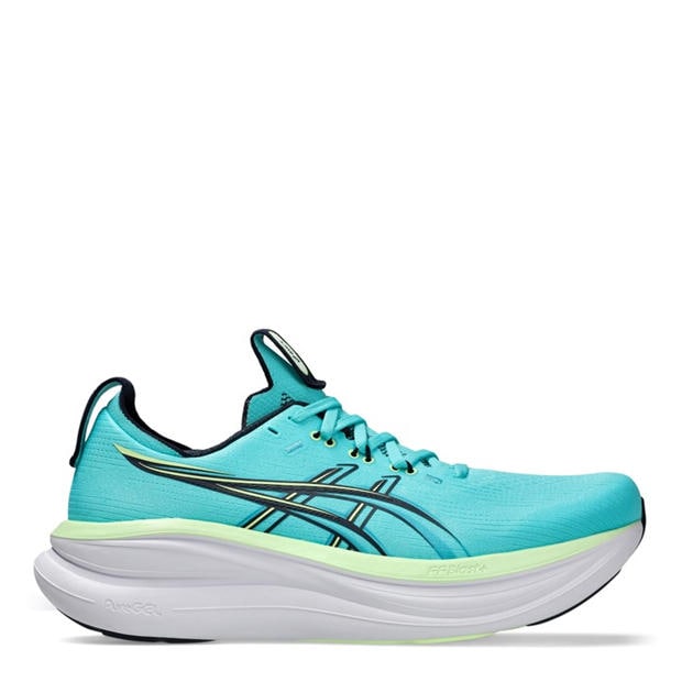 Aqua/Midnight - Asics - Gel-Nimbus 28 Mens Running Shoes