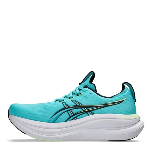 Aqua/Midnight - Asics - Gel-Nimbus 28 Mens Running Shoes