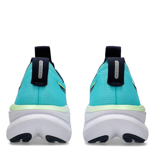 Aqua/Midnight - Asics - Gel-Nimbus 28 Mens Running Shoes