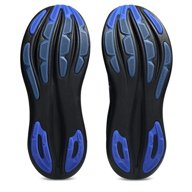 Black/Neon Blue - Asics - Gel-Nimbus 28 Mens Running Shoes