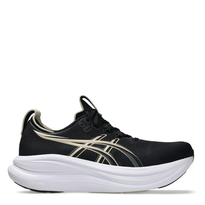 Asics Women's Black Gel-Nimbus 28 Running Shoes in Size 6, Sports Direct