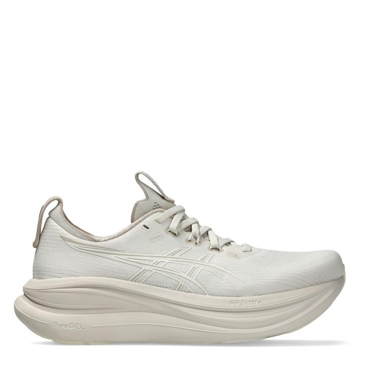 Asics Women's Beige Gel-Nimbus 28 Running Shoes in Size 5, Sports Direct