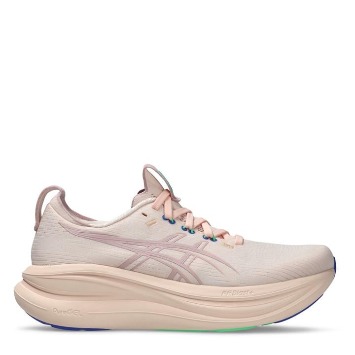 Asics Women's Pink Gel-Nimbus 28 Running Shoes in Size 5.5, Sports Direct