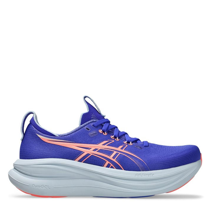 Asics Women's Blue Gel-Nimbus 28 Running Shoes in Size 5, Sports Direct