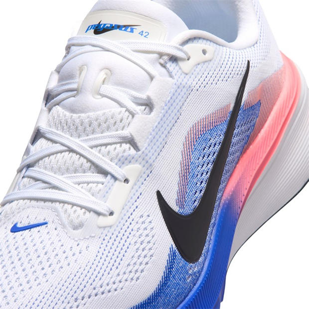White/Blue - Nike - Men's Pegasus 42 Running Shoes