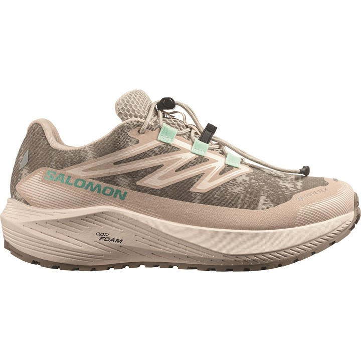 Salomon Women's Brown Aero Flow Gravel Trail Running Shoes in Size 6.5, Sports Direct