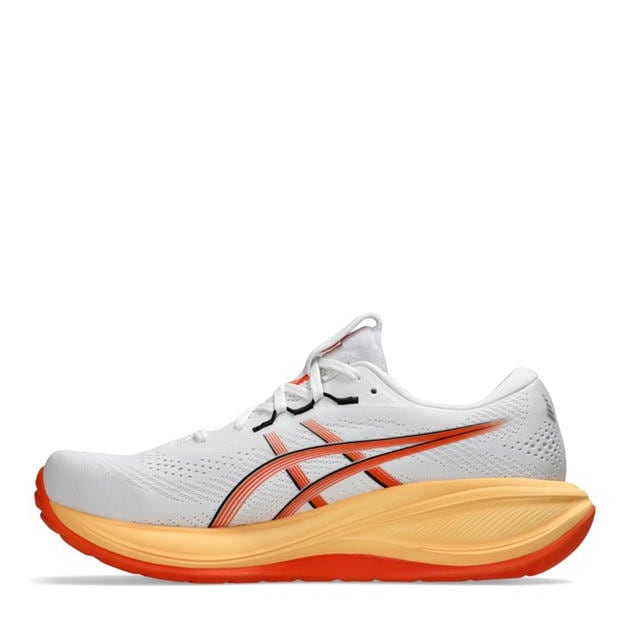 White/Orange - Asics - GEL-Cumulus 28 Mens Running Shoes