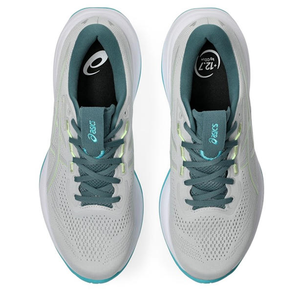 Grey/Aqua - Asics - GEL-Cumulus 28 Mens Running Shoes