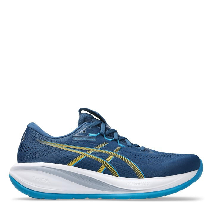 Asics Men's Blue Gel-Cumulus 28 Running Shoes in Size 7, Sports Direct