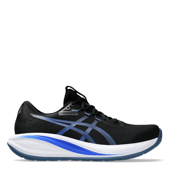 Asics Men's Black Gel-Cumulus 28 Running Shoes in Size 12, Sports Direct